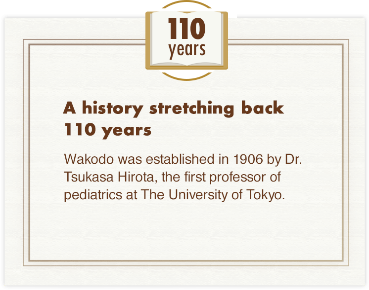 A history stretching back 110 years